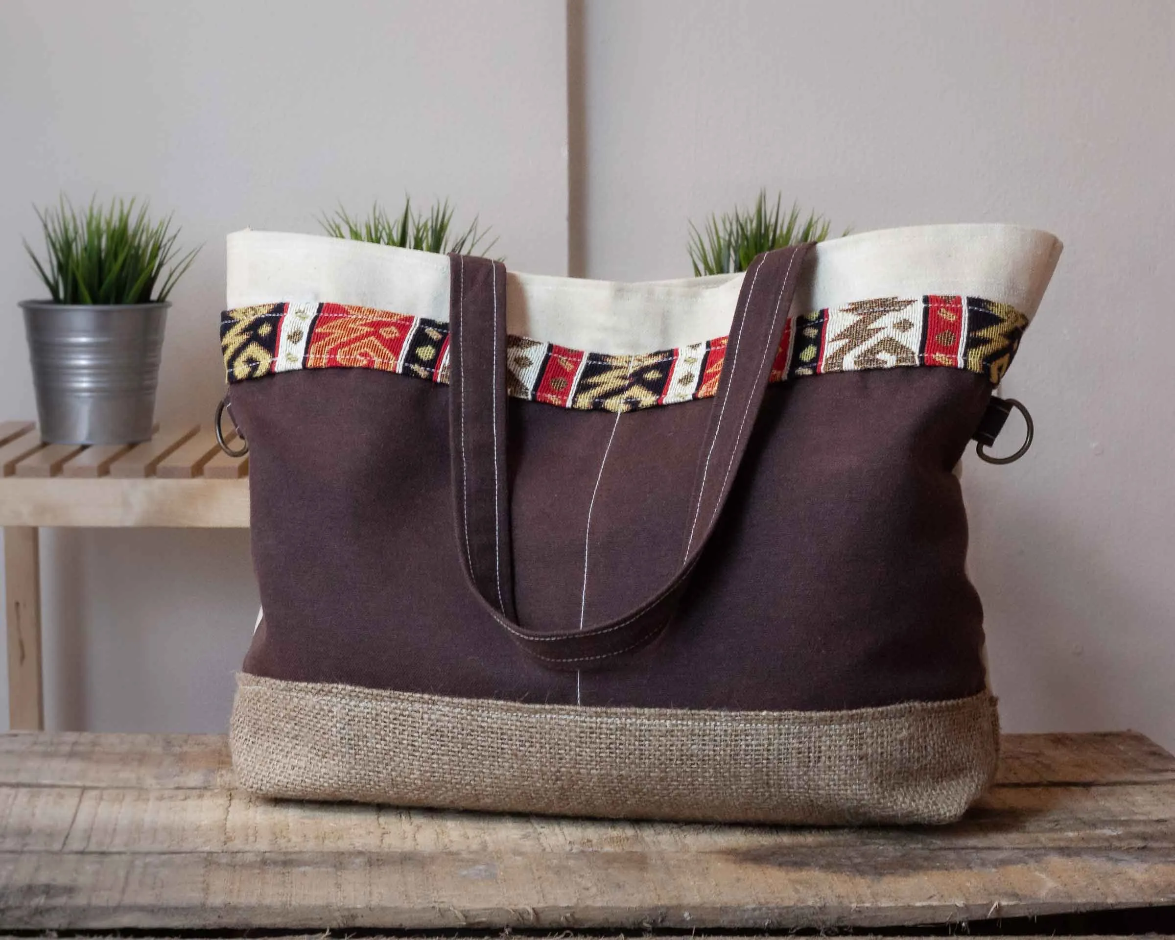 Sewn fabric bags